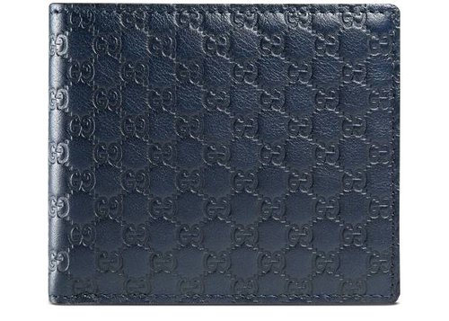 Gucci Bifold Wallet MicroGuccissima - Blue