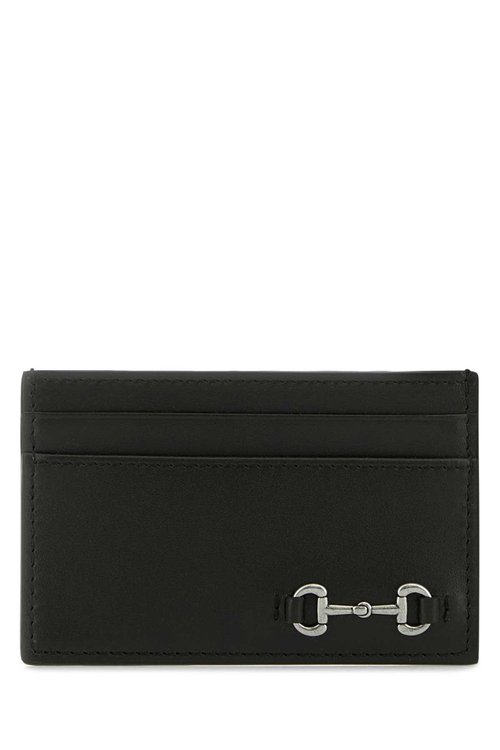 Gucci Leather Card Holder - Black - 846952-AAFP1-1000