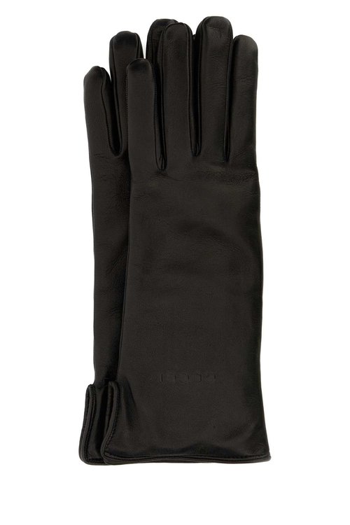Gucci Black Leather Gloves - 835581-3SAJN-1060