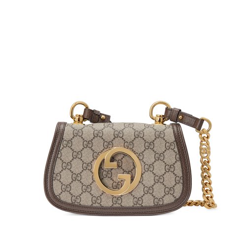 Gucci Blondie Mini Shoulder Bag 'Beige/Ebony' 724645K9GSG