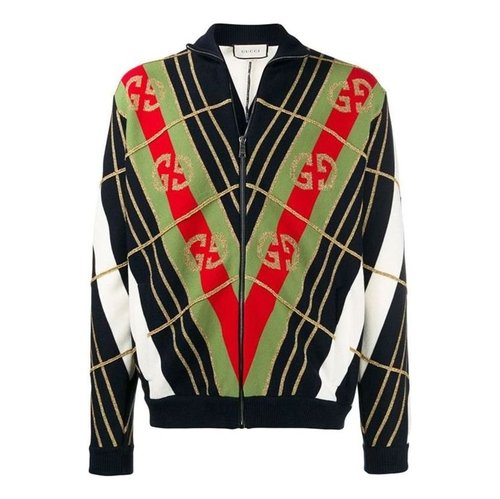 Gucci Bomber Knit Jacket - Multi-Color - 571558-XKAQD-4548