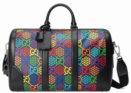 Gucci CarryOn Duffle GG Psychedelic Medium - Black