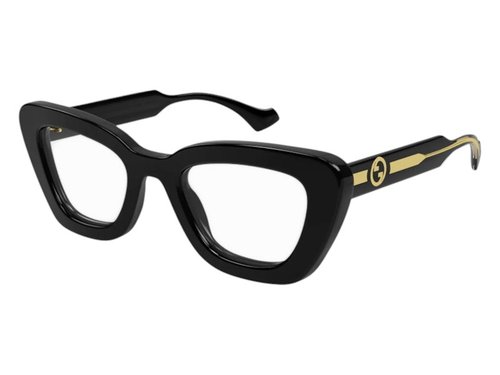Gucci Cat Eye Eyeglasses - Black (Gg1555O 001)