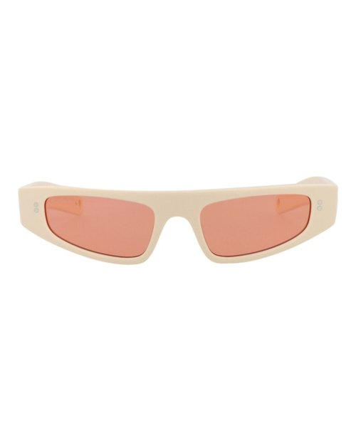 Gucci Cat EyeFrame Recycled Acetate Sunglasses/30014927005 - Ivory/Red (Gg1634S