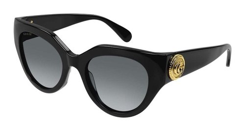 Gucci CatEye Frame SunglassesFR - Black/Grey (Gg1408S/001