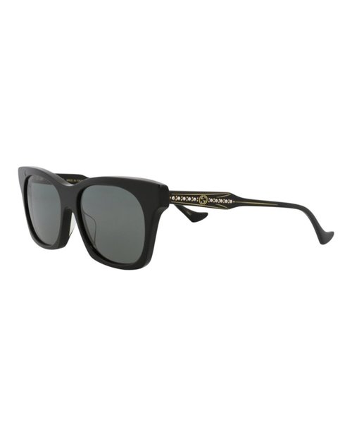Gucci Cat Eye Sunglasses - Black Black Grey (Gg1299S/30013902/001)