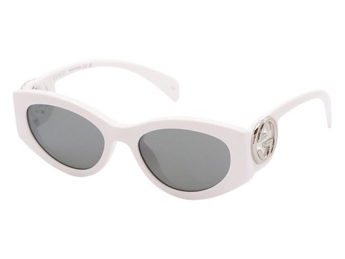 Gucci Cat Eye Sunglasses - White Grey Gradient (Gg1691S/006/54)