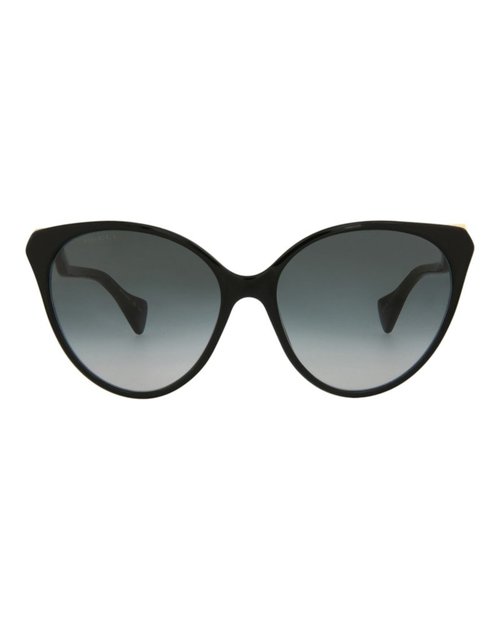 Gucci Cat EyeFrame Acetate Sunglasses - Black Black Grey (Gg1011S/30011586/001)