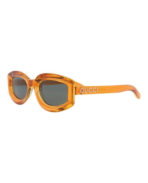 Gucci Cat EyeFrame Injection Sunglasses - Orange Orange Grey (Gg1719S/30015508/005)