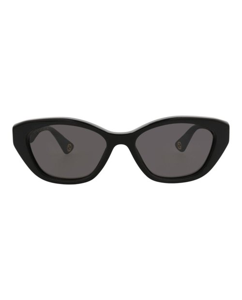 Gucci Cat EyeFrame Recycled Acetate Sunglasses - Black Black Grey (Gg1638S/30014974/001)