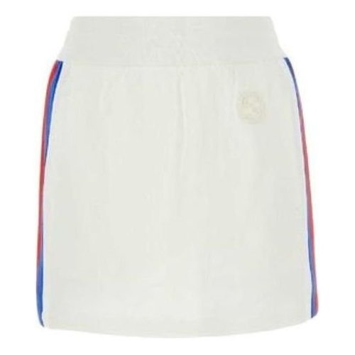 Gucci Cotton Jersey Mini Skirt With Web - Off White - 773725-XJF8W-9088