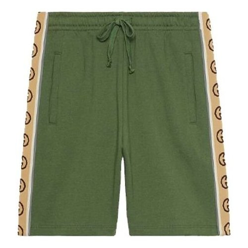 Gucci Cotton Jersey Shorts - Green - 630715-XJBUW-3806
