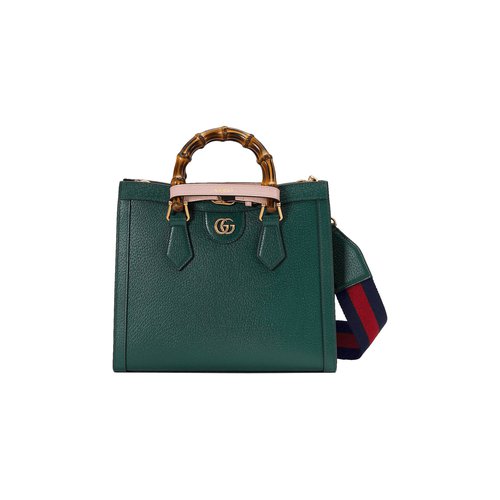 Gucci Diana Small Tote Bag - Dark Green - 702721-U3ZDT-3670