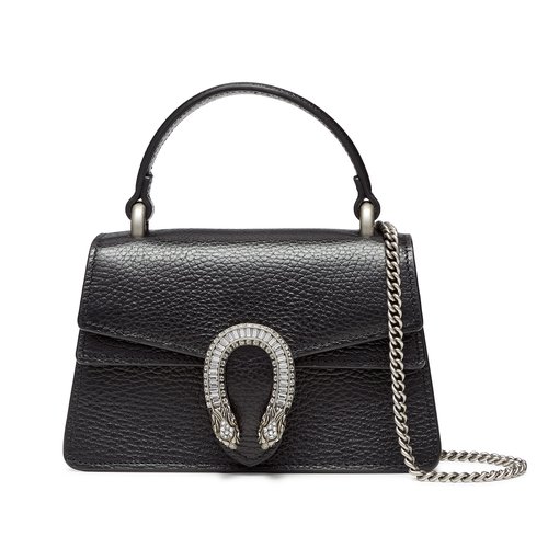 Gucci Dionysus Mini Top Handle Bag 'Black' 752029CAOGN1155 Solesense