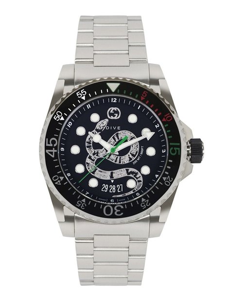 Gucci Dive Bracelet YA136218 Watch - Stainless Steel