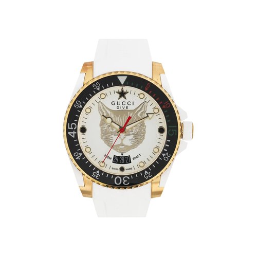 Gucci Dive Silicone Watch - YA136322