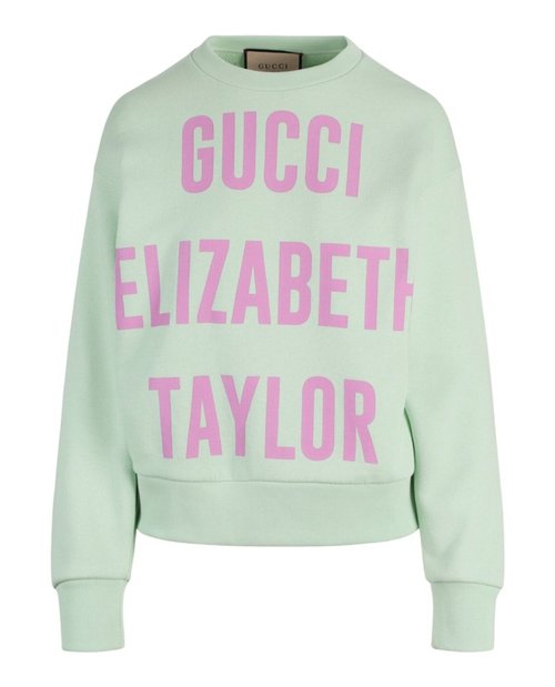 Gucci Elizabeth Taylor Sweatshirt - Green - 688219-XJEF9-3176