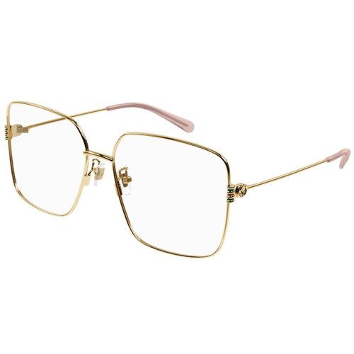 Gucci Eyewear Gg1284oa001 Gold Gold Transparent - 001 Gold Gold Transparent - GG1284OA001 GOLD GOLD TRANSPARENT