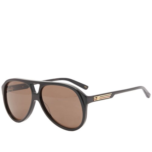 Gucci Eyewear GG1286S Sunglasses - Black/Brown - 30013856001
