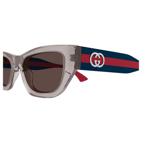 Gucci Eyewear Gg2116s005-grey-blue-brown - 005-Grey-Blue-Brown - GG2116S005-GREY-BLUE-BROWN