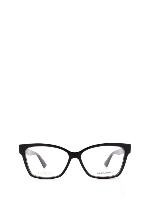 Gucci Eyewear Rectangular Frame Glasses - Black - GG0634O-001BLACK-BLACK-TRANSPARENT