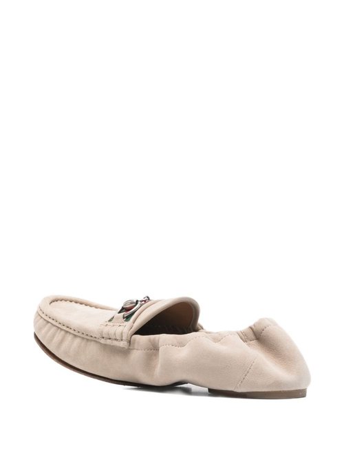 Gucci Flat Beige Domestic Goat - 852065-AAFRR-550