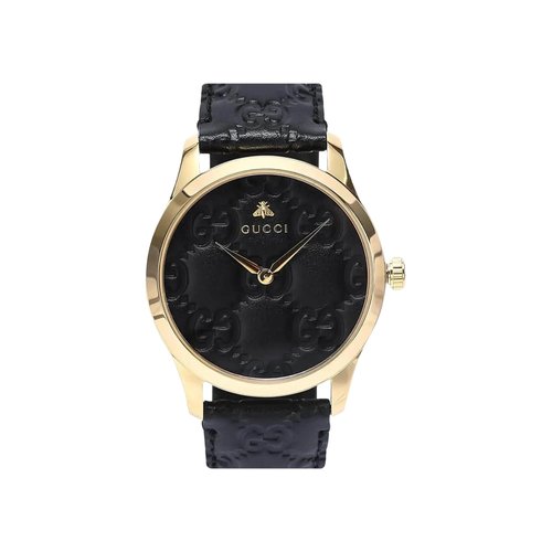 Gucci G-Timeless Dial Leather Watch - YA1264034A
