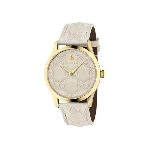 Gucci G-Timeless Leather Watch - YA1264033A