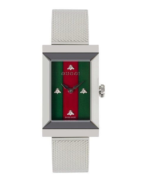 Gucci GFrame Mother of Pearl YA147401 Watch - Stainless Steel