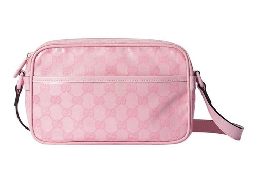 Gucci GG Crystal Mini Shoulder Bag - Pink