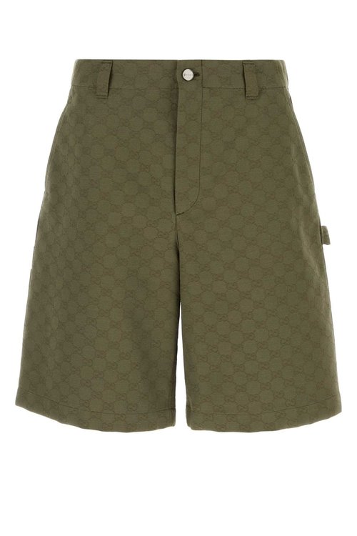 Gucci Gg Fabric Bermuda Shorts - 814728-ZAF4S-3065
