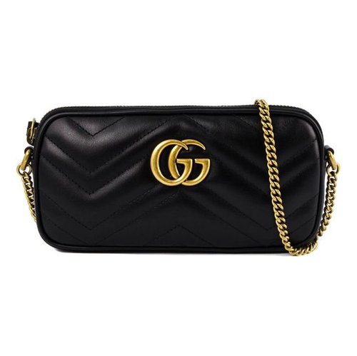 Gucci GG Marmont Matelassé Zip Top Super Mini Bag - 598596-DTDCT-1000
