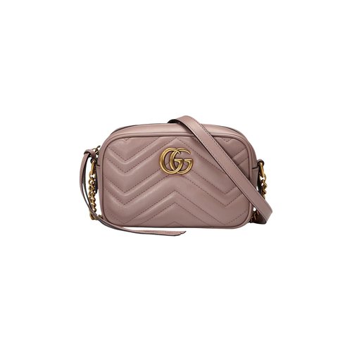 Gucci GG Marmont Matelassé Mini Bag - Rose Antic - 448065-DTD1T-5729