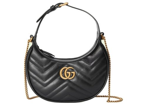 Gucci GG Marmont Matelasse Mini Bag - Black