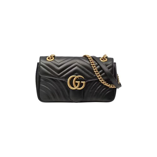 Gucci GG Marmont Small Matelassé Shoulder Bag - 443497-DTDIT-1000