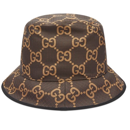 Gucci GG Ripstop Bucket Hat - Beige - 768378-4HA5N-8660