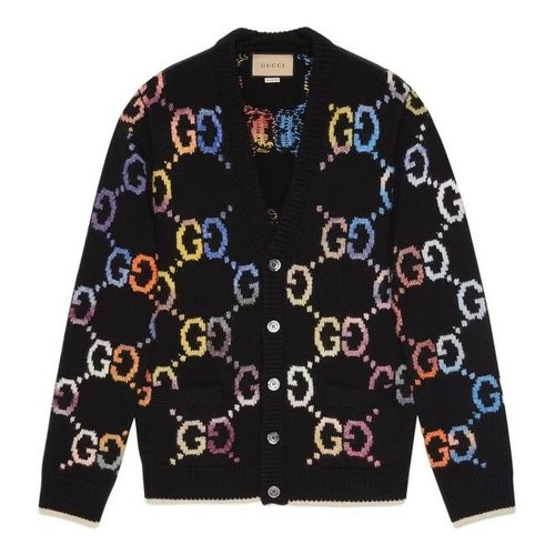 Gucci GG Cardigan - Black - 694776-XKCD4-1152