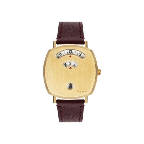 Gucci Grip Leather Watch - YA157405