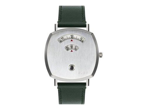 Gucci Grip Leather YA157412 Watch - Stainless Steel