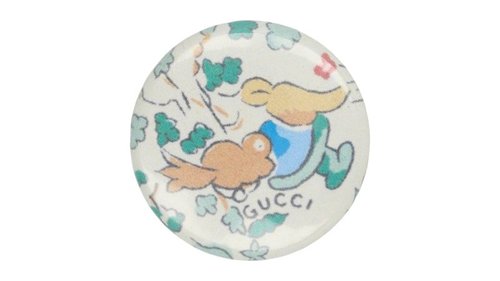 Gucci Gucci X Liberty London Floral And Animal Print Brooch - Multicolor - YBF635-126001