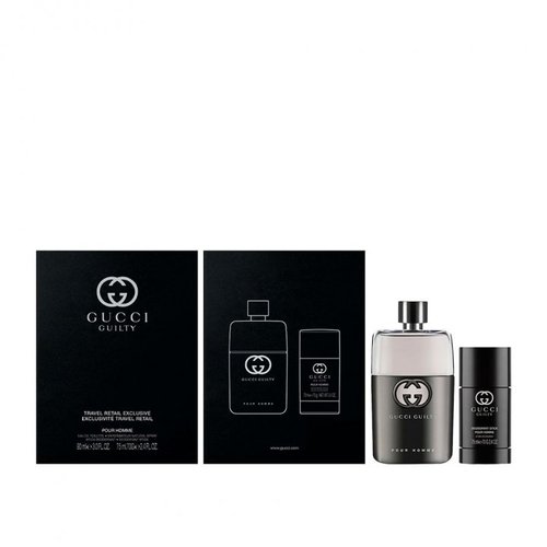 Gucci Guilty Pour Homme 2pcs EDT Gift Set Fragrances 3616304104367 - Orange - 3616304104367