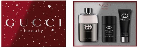 Gucci Guilty Pour Homme 3pcs EDT Gift Set Fragrances 3616305278395
