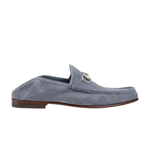 Gucci Horsebit 1953 Loafer 'GG Suede - Grey' - 816185-AADWC Gucci Horsebit 1953 Loafer 'GG Suede - Grey' - 816185-AADWC