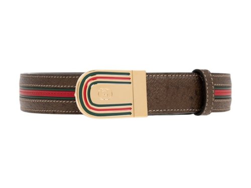 Gucci Interlocking G Belt - Brown