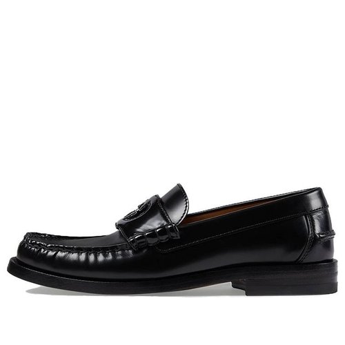 Gucci Interlocking G Loafers 'Black' - 738676-17X00-1000