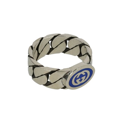 Gucci Interlocking G Ring - Silver - 753490-J8410-8136