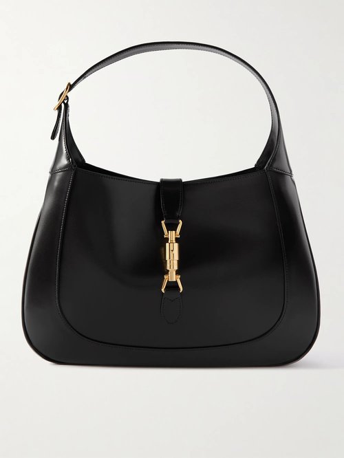 Gucci Jackie 1961 Medium Leather Tote Bag - 1000 - 636712-10O0G-1000
