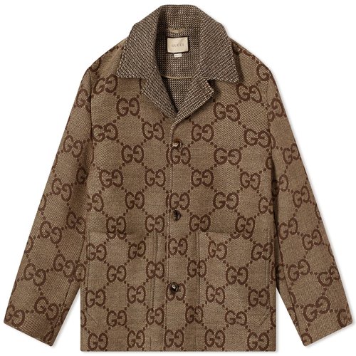 Gucci Jumbo GG Chore Jacket - Brown - 770760-ZAOEH-2118