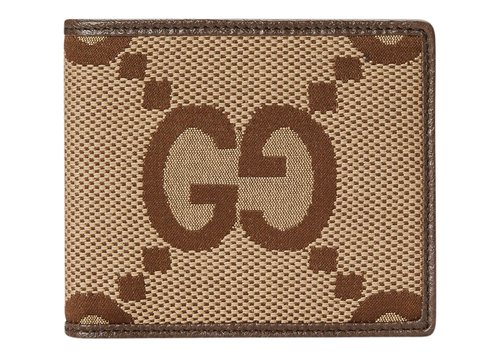 Gucci Jumbo GG Wallet - Beige/Ebony