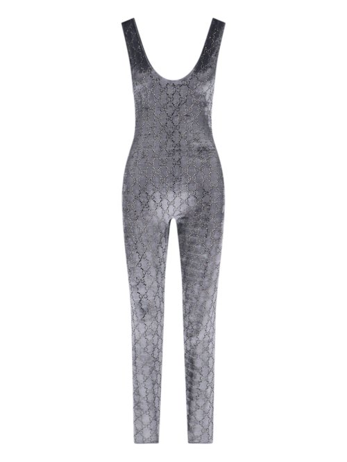 Gucci Jumpsuit With gg Crystals - 850293XUANS_1037